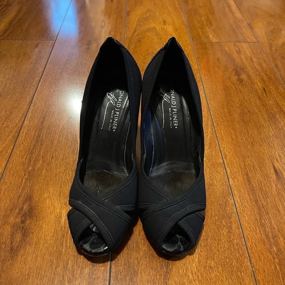 Shoes woman used black